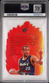 1996-97 Flair Showcase Hot Shots Damon Stoudamire #3 Die-Cut Insert PSA 7